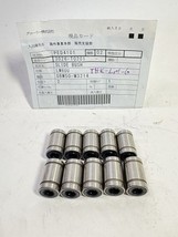 Qty-10 THK LM-6 Linear Motion Slide Rail Ball Bearing Bushing 6mm Bore - $53.00