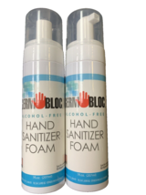 2 PC Germ Bloc alcohol free sanitizing foam 7 Oz - $126.26 MXN