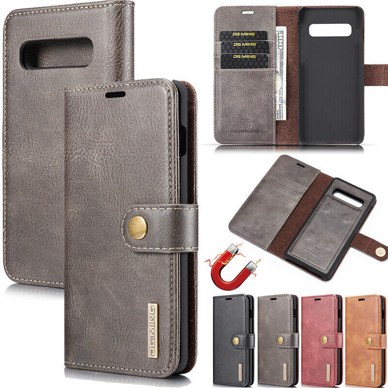 Removable Shockproof Flip Leather Case Cover For Samsung Galaxy S21 S20 FE A21s