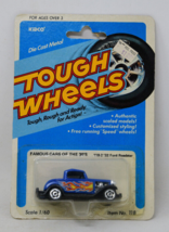 1Vintage 1932 Ford Roadster Blue w Flames 118-2 Diecast Car Kidco Tough ... - £8.73 GBP