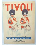 Tivoli Denmark Theatre Program June 17 1957 Bogelund Lithograph Youth Gu... - £23.32 GBP