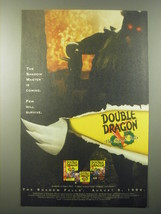 1994 Tradewest Double Dragon V The Shadow Falls Video Game Advertisement - £14.65 GBP