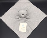 Cloud Island Bear Lovey Knit Security Blanket Soother Gray Target - £35.58 GBP