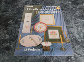 Candlewicking &amp; Embroidery Leaflet 47 Leisure Arts - £2.35 GBP