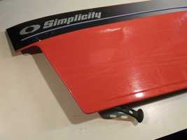 SIMPLICITY TRACTOR RIGHT SIDE HOOD SIDE PANEL 1704878CSM image 3