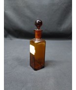 Old Amber McKesson &amp; Robbins NY Embossed Apothecary Solution of Pyrozone... - €23,50 EUR