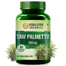 4 X Himalayan Organics Saw Palmetto Extract 800mg-90 caps #1 Prostate Supplement - £59.34 GBP