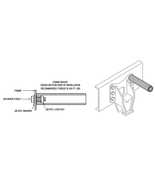 Quarter Fender Mounting Pipe Set - €22,90 EUR