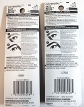 2 Covergirl Easy Breezy Brow Fill+Define Eye Brow Pencils Crayons 500 Bl... - £6.13 GBP