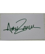 Avril Lavigne Autographed Signed 3x5 Signature Card - $65.00