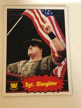 SGT Slaughter WWE Wrestling Trading Card 2012 #104 - $1.97