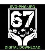 Funny Six Seven 67 Meme Gen Alpha Slang 6-7 Gift for a sales department ... - €1,67 EUR