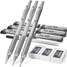 Nicpro Metal 0.9 mm Mechanical Pencils Set with Case, with 3PCS 0.9mm Dr... - £32.94 GBP