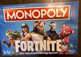 MONOPOLY Fortnite Edition Board Game Original Ages 13+ 2 to 7 Players - Complete - £15.81 GBP
