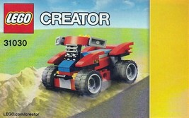 Instruction Book Only For LEGO CREATOR Red Go-Kart 31030 - $6.50