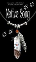 NATIVE SONG WOLF NECKLACE - WESTERN CALL OF WILD ART WOLVES JEWELRY - FREE SHIP' - $20.76