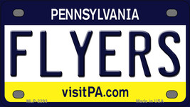 Flyers Pennsylvania Novelty Mini Metal License Plate Tag - $14.95