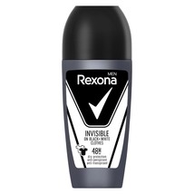 Rexona Men Invisible: Black &amp; White Antiperspirant 50ml-FREE Us Ship - £8.67 GBP