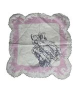 1 Vintage Cocktail Napkin Handkerchief Hankie Square 12&quot; x 12.5&quot; Ladies ... - €20,06 EUR
