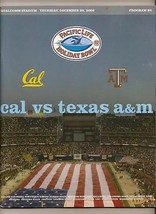 2006 Holiday Bowl Game Program Cal Texas A &amp; M - £63.75 GBP