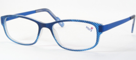 You&#39;s Eyewear 937 203 Blue Unique Rare Eyeglasses Glasses Frame 49-17-130mm - £63.84 GBP