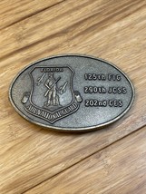Florida Air National Guard Buckle 125th FIG 290th JCSS 202nd CES Belt Bu... - $24.75