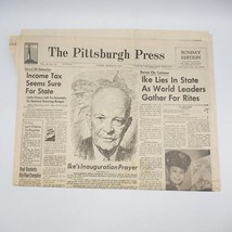 Giornali Pittsburgh Premere Dicembre 30 1969 Ike Dwight Eisenhower Morte - $57.99