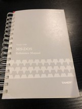 MS-DOS Reference Manual Tandy 1000 - $14.85