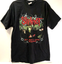 SLIPKNOT All Hope is Gone 2009 Tour Heavy Metal Black Double Sided T-Shirt M - £46.20 GBP