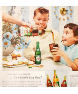 1956 Canada Dry Soda Root Beer Advertisement Black Cherry Pop Vintage DW... - €34,74 EUR