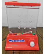 Vtg Full Size Waterfuls Tic Tac Toe Water Pressure Game 8&quot; tall by Playm... - $16.78