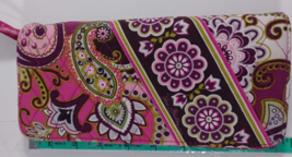 Vera Bradley Wallet  Clutch Pink paisley Collection used - £7.93 GBP