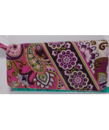 Vera Bradley Wallet  Clutch Pink paisley Collection used - £7.84 GBP