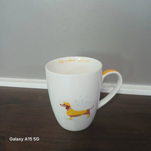 Dachshund Rainbow Mug Puppy Love Coffee Cocoa Tea Stacy Claire Boyd Twos... - $9.00