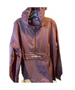 Crable Sportswear Montana Griz Men’s Large Long Sleeve 1/2 Zip Nylon Rai... - $49.50