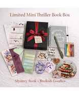 Mini Thriller Book Box | Mystery Book, Bookish Goodies, Reading Accessories - $25.00