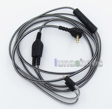 Black And White With Mic Remote Earphone Audio Cable For Ultimate Ears UE TF10 - £13.80 GBP