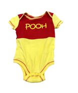 Disney Baby Pooh Bodysuit 0/3M Cotton Red &amp; Yellow - €12,45 EUR