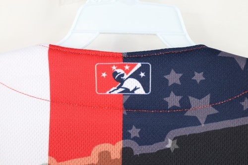 Wilson Mens 48 Game Issue July 4th Clearwater Threshers Baseball Jersey #37 Item image 7