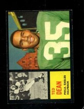1962 Topps #117 Ted D EAN Exmt Sp Eagles *X93652 - £13.74 GBP