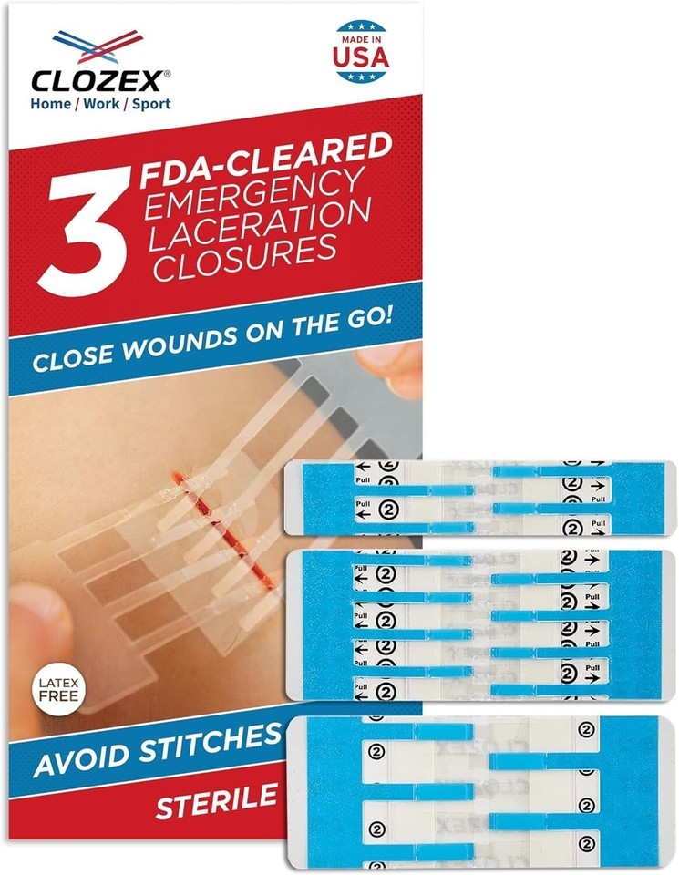 3 Pack Non-Invasive Skin Closure Device – Easy Application, Great for Kids Item image 3