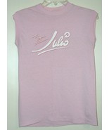 Julio Iglesias Concert Muscle Shirt The Legend Continues Single Stitched... - $149.40 CAD