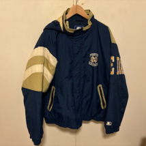 Vintage NOTRE DAME Fightin&#39; IRISH STARTER  Jacket Xl - £112.77 GBP