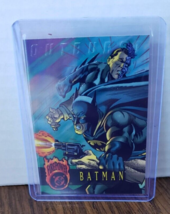 1996 DC Comics Batman #3 Outburst Firepower Embossed Card - $2.96