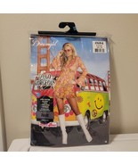 New Dreamgirl Sexy 70s Go Go Gorgeous Disco Hippy Dress Costume Womens L... - $26.70