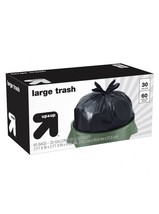 Heavy Duty Contractor Clean Up Trash Bags 0.85 Mil 30 GALLON / 60 Bags - $16.82