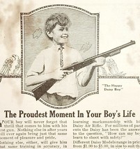1923 Daisy Air Rifles Proudest Moment Advertisement Firearm Ephemera 6.7... - $19.99