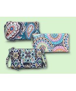 Vera Bradley RFID Wallet Wristlet Crossbody Versatile Choice Color NWT M... - $29.99