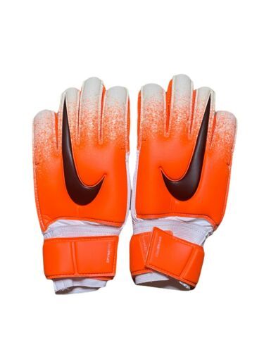 NEW Nike GK Spyne Pro Orange Soccer Goalkeeper Goalie Gloves GS3376-100 Size 6 - $49.99