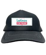 TRUMP LATINOS 2024 FUNNY Trucker Hat Cap Foam Mesh Baseball HF0347 - $15.83